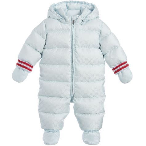 gucci onesie girl|Gucci infant snowsuit.